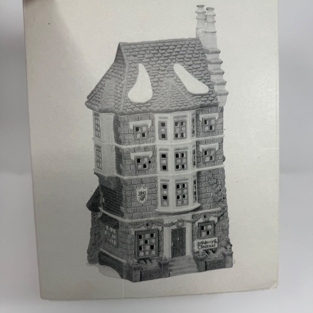 Department 56 Heritage Village Collection Dickens Nephew Freds Flat Handpainted